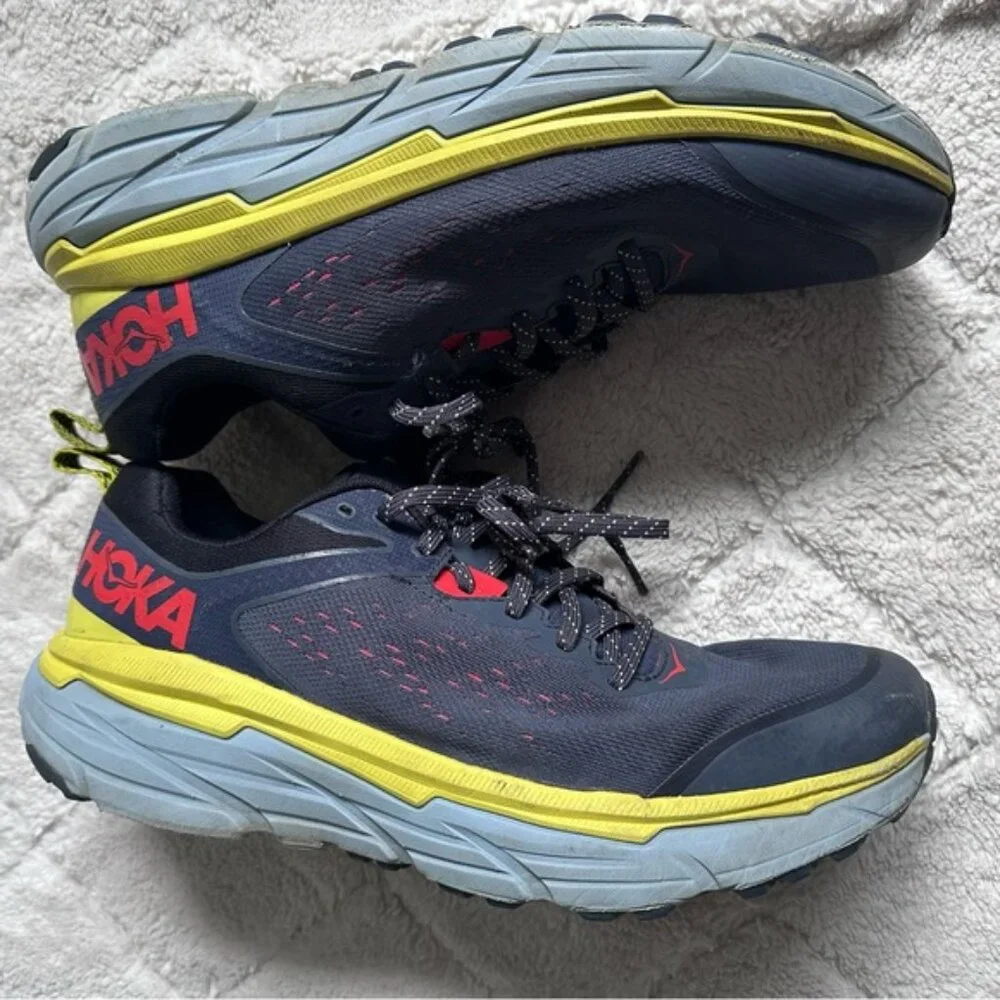 Hoka | Outer Space/Radiant Yellow Challenger 6 Trail Running shoes | Size 11.5D